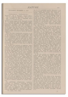 Nature : a Weekly Illustrated Journal of Science. Volume 100, 1917 October 11, [No. 2502]