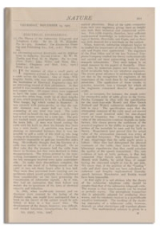 Nature : a Weekly Illustrated Journal of Science. Volume 100, 1917 November 15, [No. 2507]