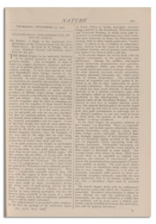 Nature : a Weekly Illustrated Journal of Science. Volume 100, 1917 December 13, [No. 2511]