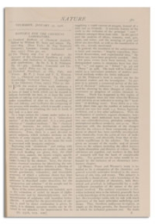 Nature : a Weekly Illustrated Journal of Science. Volume 100, 1918 January 17, [No. 2516]