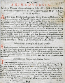 Nowy i stary kalendarz, w kt&oacute;rym opr&oacute;cz świąt rocznych i bieg&oacute;w niebieskich z wyborami na rok [...] sporządzonych, stanom r&oacute;żnym, jako duchownym, świeckim, rycerskim, kupieckim etc. służących, wydana jest astrologiczna informacja dla snadniejszego poratowania słabego zdrowia. Przez [...] Stanisława Słowakowica, filozofiej doktora i profesora, astrologiej w Małym Collegium ordynariusza...