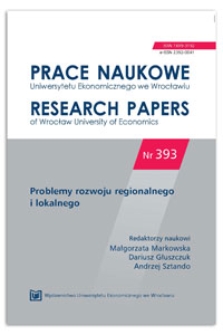 Klasyfikacja dynamiczna regionów Unii Europejskiej szczebla NUTS 2 z uwagi na wrażliwość na kryzys ekonomiczny (obszar: zmiany w gospodarce)