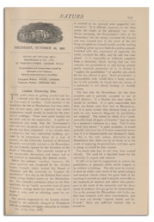 Nature : a Weekly Illustrated Journal of Science. Volume 108, 1921 October 20, [No. 2712]