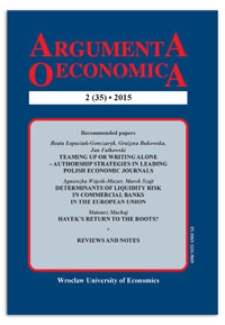 Determinants of liquidity risk in commercial banks in the European Union