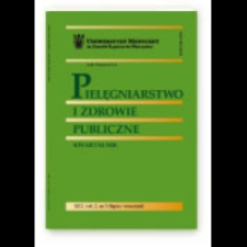 Pielęgniarstwo i Zdrowie Publiczne, 2011, Vol. 1, nr 1