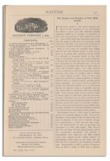 Nature : a Weekly Illustrated Journal of Science. Volume 111, 1923 February 3, [No. 2779]