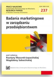 Marketingowa konstrukcja jakości regionalnych i ekologicznych produktów żywnościowych – koncepcja badania preferencji konsumentów i dystrybutorów