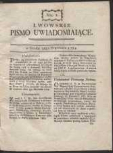 Lwowskie Pismo Uwiadamiaiące. Nr 2