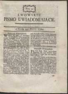 Lwowskie Pismo Uwiadamiaiące. Nr 9