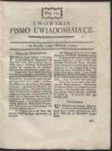 Lwowskie Pismo Uwiadamiaiące. Nr 11