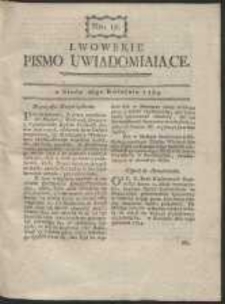 Lwowskie Pismo Uwiadamiaiące. Nr 17