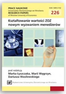 Modele zarządzania zasobami ludzkimi w organizacjach medycznych