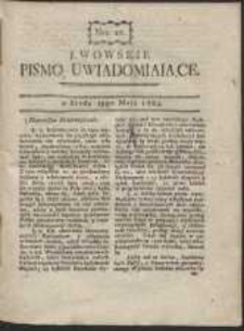 Lwowskie Pismo Uwiadamiaiące. Nr 20