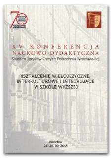 Kształcenie wielojęzyczne, interkulturowe i integrujące w szkole wyższej