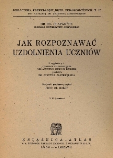 Jak rozpoznawać uzdolnienia uczniów