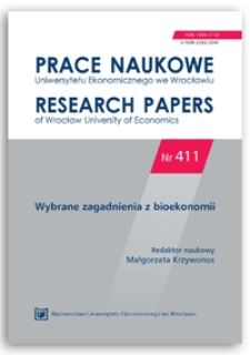 Analiza mikrobiologiczna powietrza na terenie i w otoczeniu kompostowni. Prace Naukowe Uniwersytetu Ekonomicznego we Wrocławiu = Research Papers of Wrocław University of Economics, 2015, Nr 411, s. 19-28