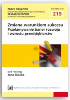 Potencjał dostosowawczy w przełamywaniu barier wzrostu przedsiębiorstw