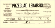 Przyczynek do nauki o leczeniu ran, Przegląd Lekarski, 1884, R. 23, nr 5, s. 70-72