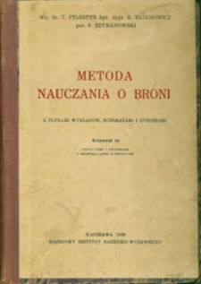 Metoda nauczania o broni. - Wyd 3. uzup.