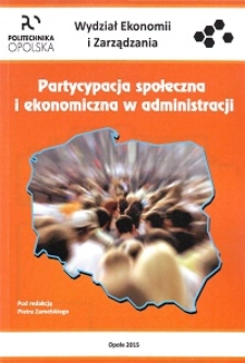 Partycypacja społeczna i ekonomiczna w administracji