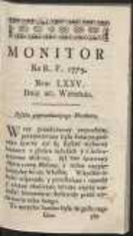 Monitor. R.1775 Nr 75