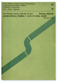 Zerowy ładunek powierzchniowy tlenków i wodorotlenków metali