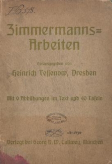 Zimmermannsarbeiten