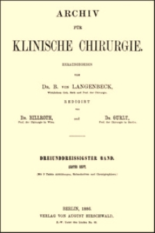 Zur Prioritätsfrage der osteoplastischen Resektion am Fusse, Archiv für Klinische Chirurgie, 1886, Bd. 33, S. 220-225