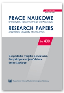 Procesy rozwoju gospodarczego w przestrzeni Dolnego Śląska – wybrane problemy