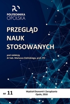 Przegląd Nauk Stosowanych, nr 11, 2016