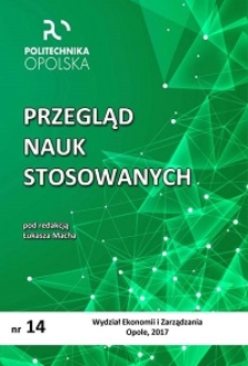 Przegląd Nauk Stosowanych, nr 14, 2017