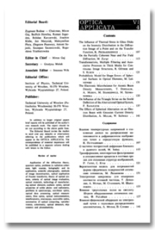 The Influence of Thermal Stress in Glass Disks on the Intensity Distribution in the Difïraction Image of a Point and on the Transfer Function