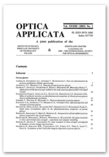 Effect of antibiotic insertion on photoluminescent properties of silicate porous glasses used in ophthalmologic prostheses