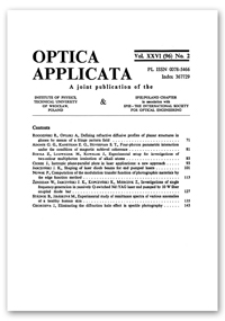 Defining refractive diffusive profiles of planar structures in glasses by means of a fringe pattern field