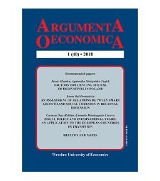 An assessment of relations between smart growth and social cohesion in regional dimension