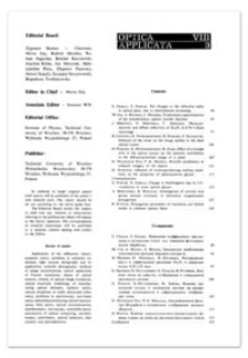 The changes in the refractive index in optical glass, due to photothermal processing