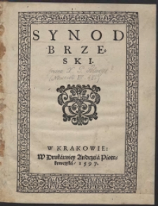 Synod Brzeski