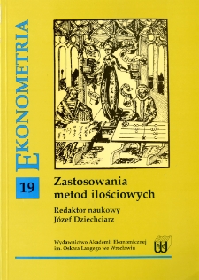 Prace Naukowe Akademii Ekonomicznej im. Oskara Langego we Wrocławiu, 2007, Nr 1180