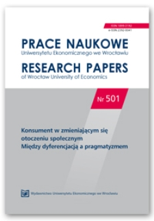 Demograficzne uwarunkowania konsumpcji – seniorzy na rynku dóbr i usług w Polsce