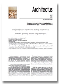 Gra przestrzenna w kształtowaniu struktury mieszkaniowej