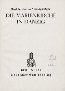 Die Marienkirche in Danzig