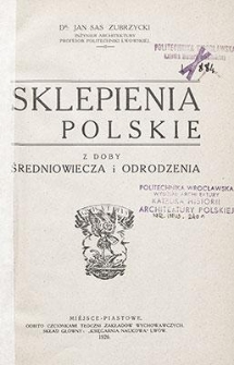 Sklepienia polskie z doby średniowiecza i odrodzenia