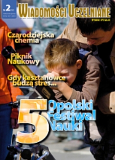 Wiadomości Uczelniane : pismo informacyjne Politechniki Opolskiej : wydanie specjalne, nr 2 (165), październik 2007