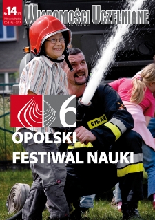 Wiadomości Uczelniane : pismo informacyjne Politechniki Opolskiej, nr 14 (177), lipiec 2008