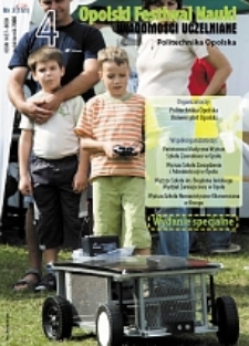 Wiadomości Uczelniane : pismo informacyjne Politechniki Opolskiej : wydanie specjalne, nr 2 (151), październik 2006