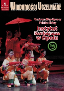Wiadomości Uczelniane : pismo informacyjne Politechniki Opolskiej, nr 1 (205), wrzesień 2010