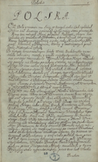 [Opisanie monarchów polskich i rządu polskiego do 1736 r.]