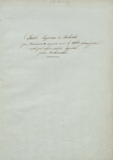 Nota, constitutiones sive modos regendi zuppas et qualiter salsatores de Cracovia debent tenere eorum fora sive statuta