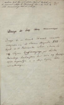 Dzieje polskie czyli przypadki znaczniejsze od czasu interregnum po śmierci śp. Augusta III, króla polskiego za panowania nayjaśnieyszego Stanisława Augusta, króla polskiego, Wielkiego xiążęcia litewskiego […] w kraju polskim zdarzone […] T. I