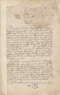 [Pamiętniki Stanisława Oświęcima z lat 1643-1651 oraz odpisy diariuszy i akt dotyczących stosunków wewnętrznych i zagranicznych Polski z lat 1636-1695]